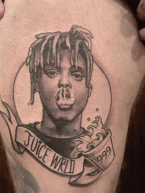 juice wrld tattoos